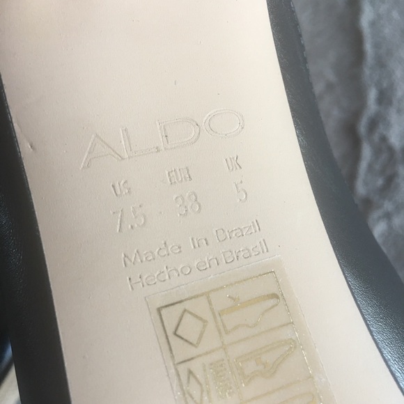 Leather Aldo Heels - Picture 4 of 7